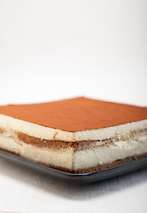 Image showing home made tiramisu dessert 