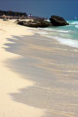 Image showing abstract tropical lagoon hill  