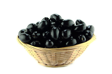 Image showing Black Olives