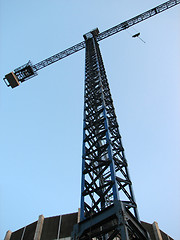 Image showing Construction crane