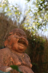 Image showing Smiling Buddha statue