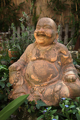 Image showing Terracotta Buddha Statue