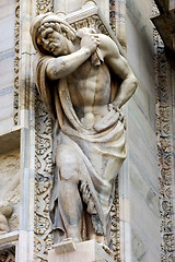 Image showing italy  statue of a men