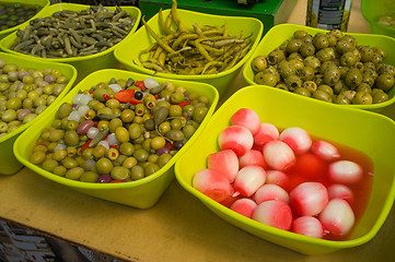 Image showing Spanish pickles