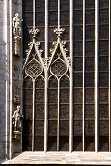 Image showing in milan and rose window