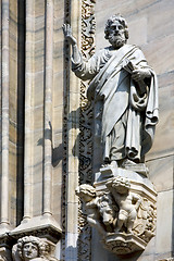 Image showing italy statue of