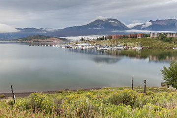 Image showing Lake Dillon marina