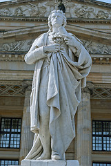 Image showing Schiller Statue in Berlin