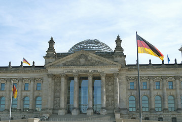 Image showing Reichstag Building in Berlin