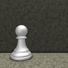 Image showing chess pawn