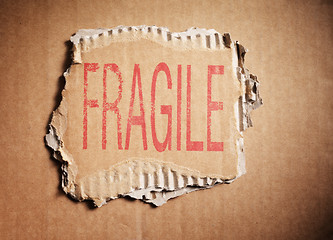 Image showing Fragile