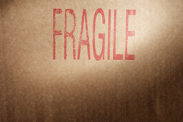 Image showing Fragile Contents