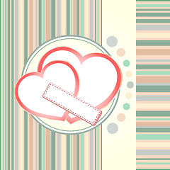 Image showing St. Valentine's day texture, wedding love theme