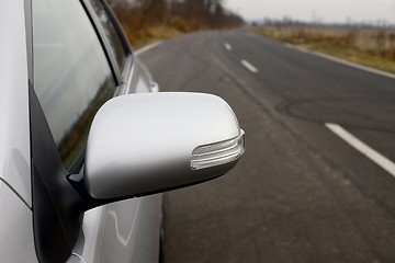 Image showing Car mirror