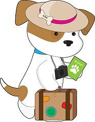 Image showing Puppy Travel