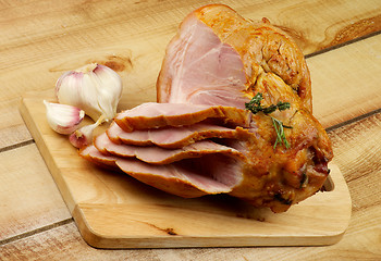 Image showing Roasted Pork Knuckle