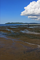 Image showing  river  cloudy man  