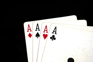 Image showing Four Aces