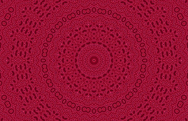 Image showing Abstract red pattern