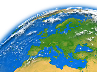 Image showing Europe on Earth