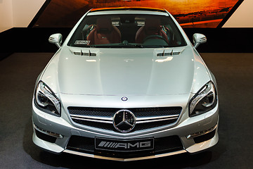 Image showing Fourth generation of Mercedes-Benz SL AMG top front