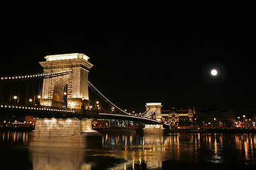 Image showing Szechenyi Chain Bridge