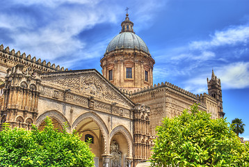 Image showing Palermo Cathedral in hdr