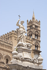 Image showing Statue of Santa Rosalia, Cathedral of Palermo