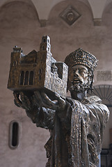 Image showing The Cathedral of Monreale.detail