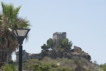 Image showing View of Castel of Brolo