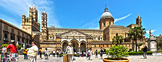 Image showing Palermo Cathedral photomerge