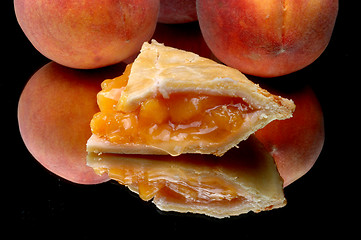 Image showing Peach Pie