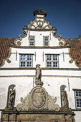 Image showing Closeup gatehouse Husum