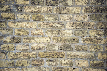 Image showing Stone wall of a church