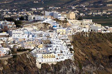 Image showing Fira on Santorini