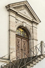 Image showing Entrance of a church