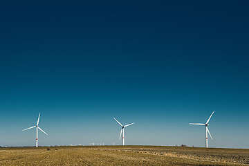 Image showing Windmills in northern Germany