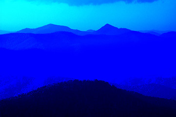 Image showing Smoky mountains