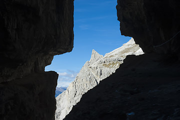 Image showing Via ferrata Tomaselli