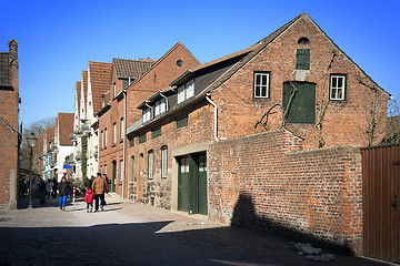 Image showing Street in Husum