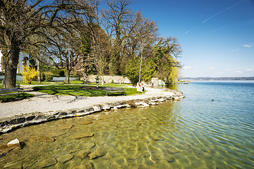 Image showing Shore of Lake Starnberg in Germany