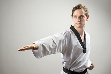 Image showing Taekwon-Do man