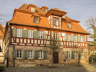 Image showing Half-timber house