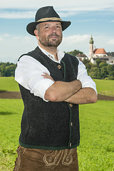 Image showing Bavarian traditional man