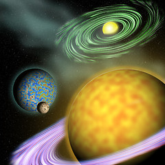 Image showing Space Scene
