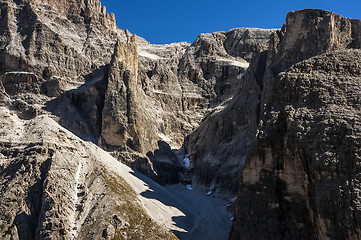 Image showing Rock wall