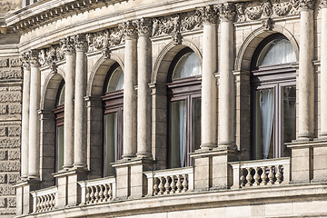 Image showing facade of opera house Dresden