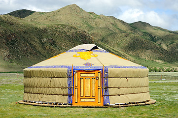 Image showing Mongolia yurt