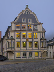 Image showing Old house in the evening