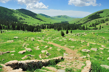 Image showing Mongolian landscape